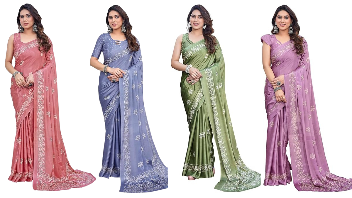 Yashika Women’s Elegant Malgudi Art Silk Saree