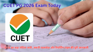 CUET PG 2026 Exam Today