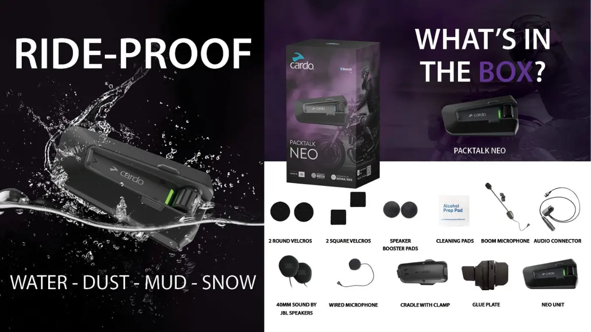 Cardo Packtalk Neo Duo