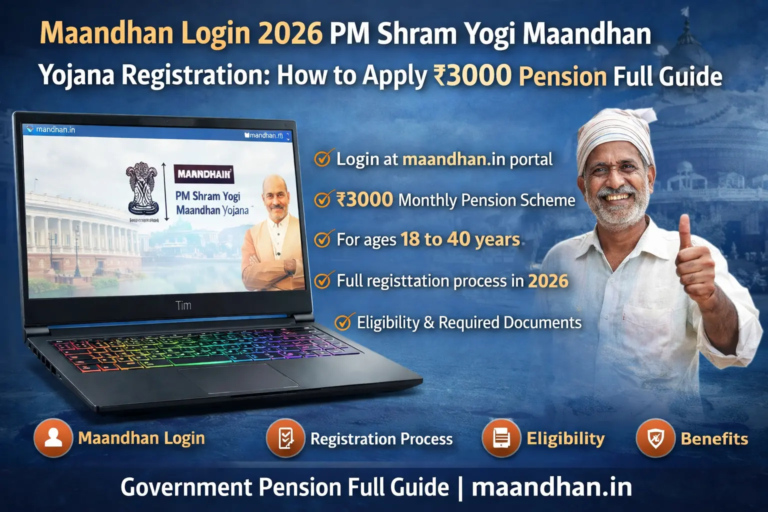 PM Shram Yogi Maandhan Yojana 2026