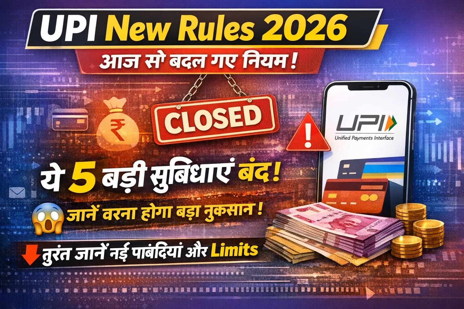 UPI New Update 2026