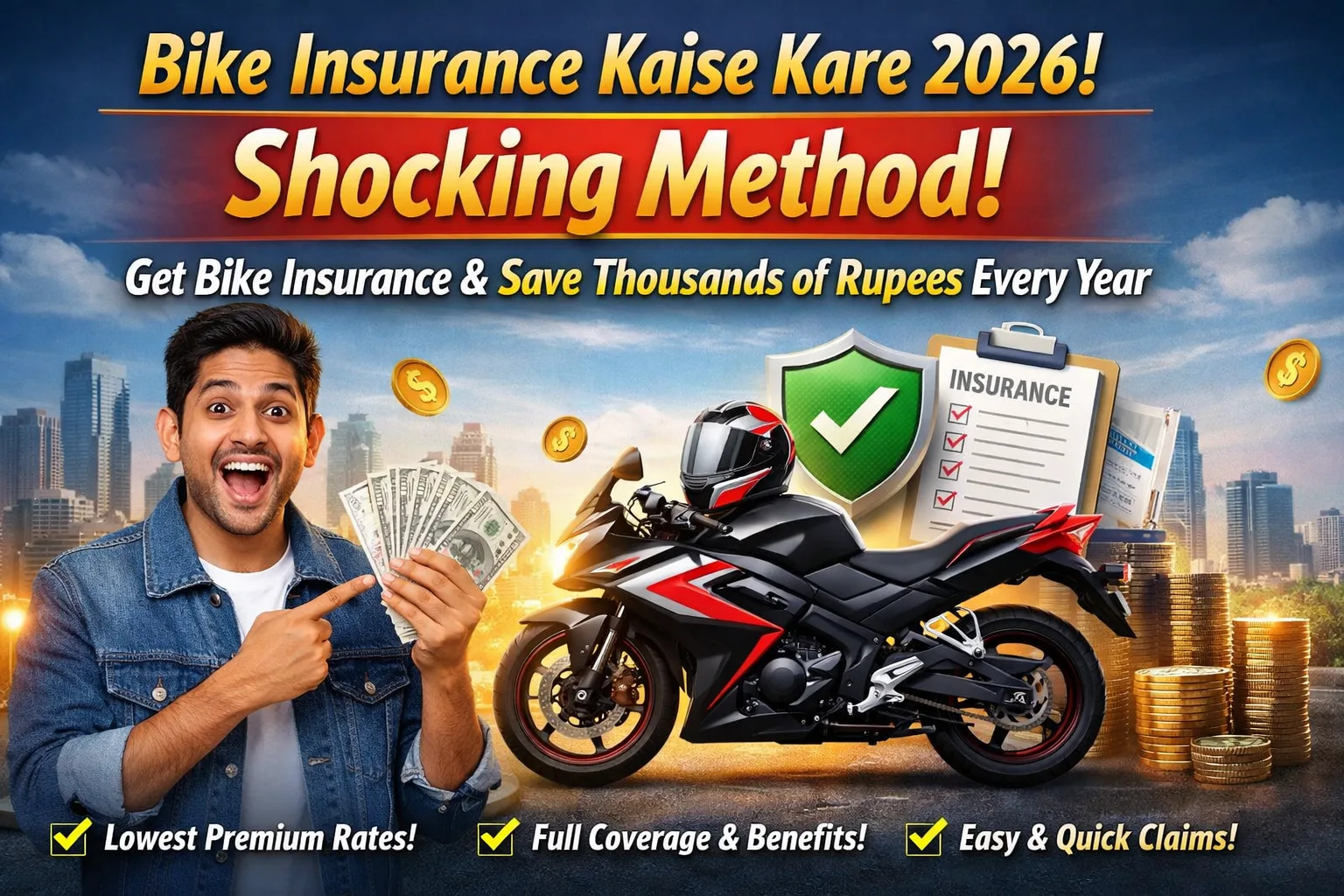 Bike Insurance Kaise Kare 2026