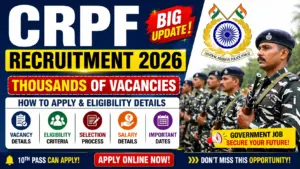 CRPF Bharti 2026