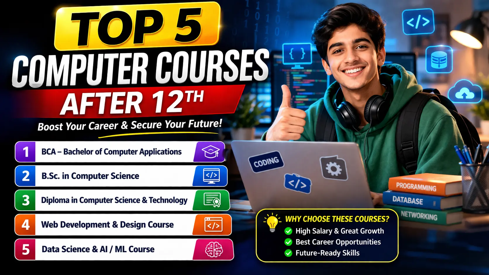 Computer Courses After 12th