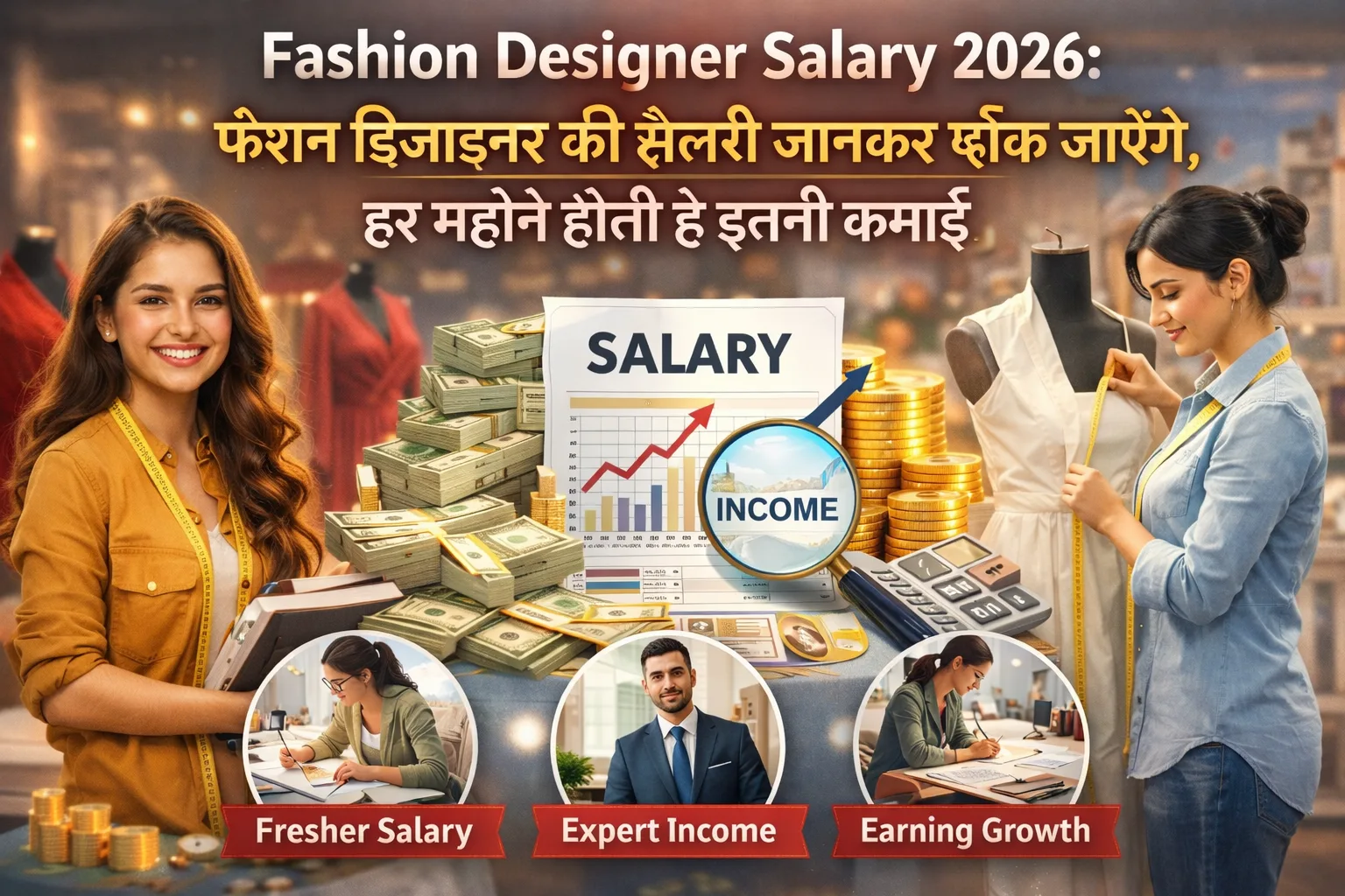 Fashion Designer Salary 2026