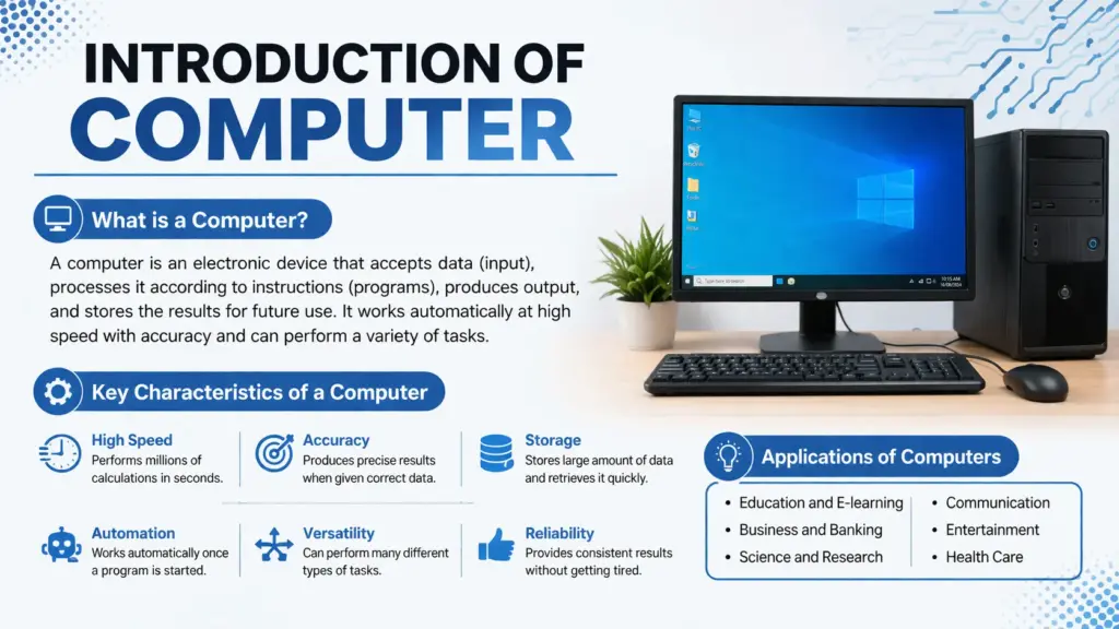 Introduction of Computer​