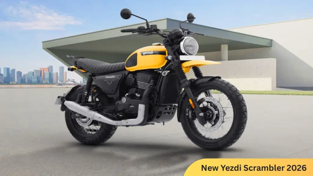 New Yezdi Scrambler 2026