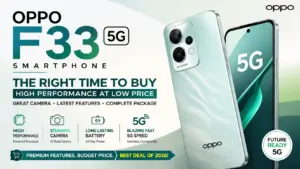 Oppo F33 5G Smartphone 2026