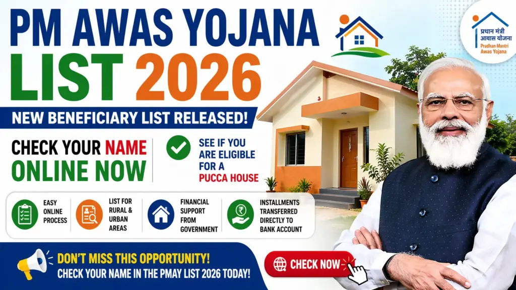 PM Awas Yojana List 2026