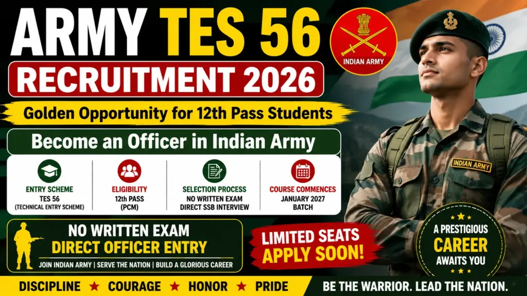 Army TES 56 Recruitment