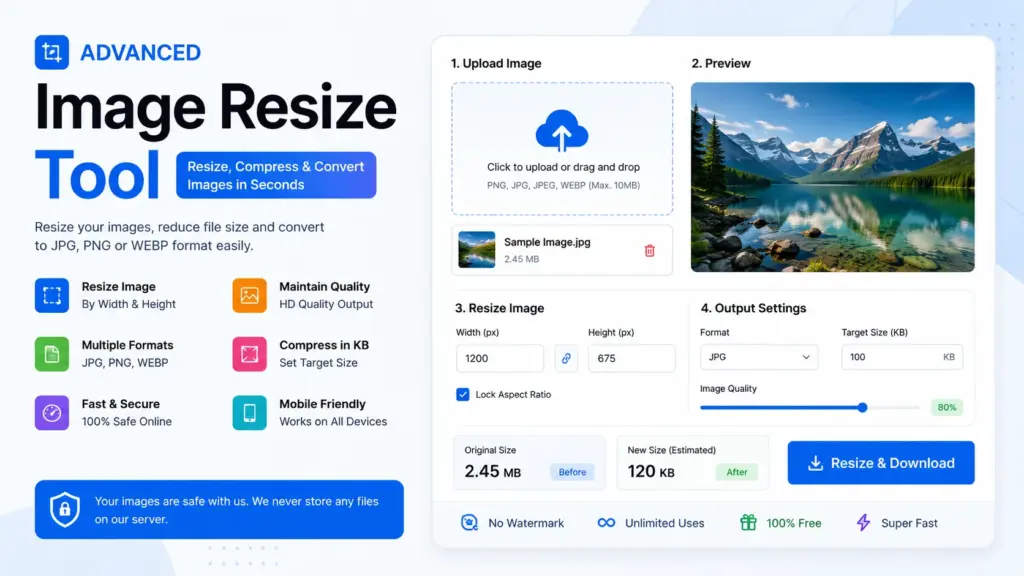 Image Resize Tool
