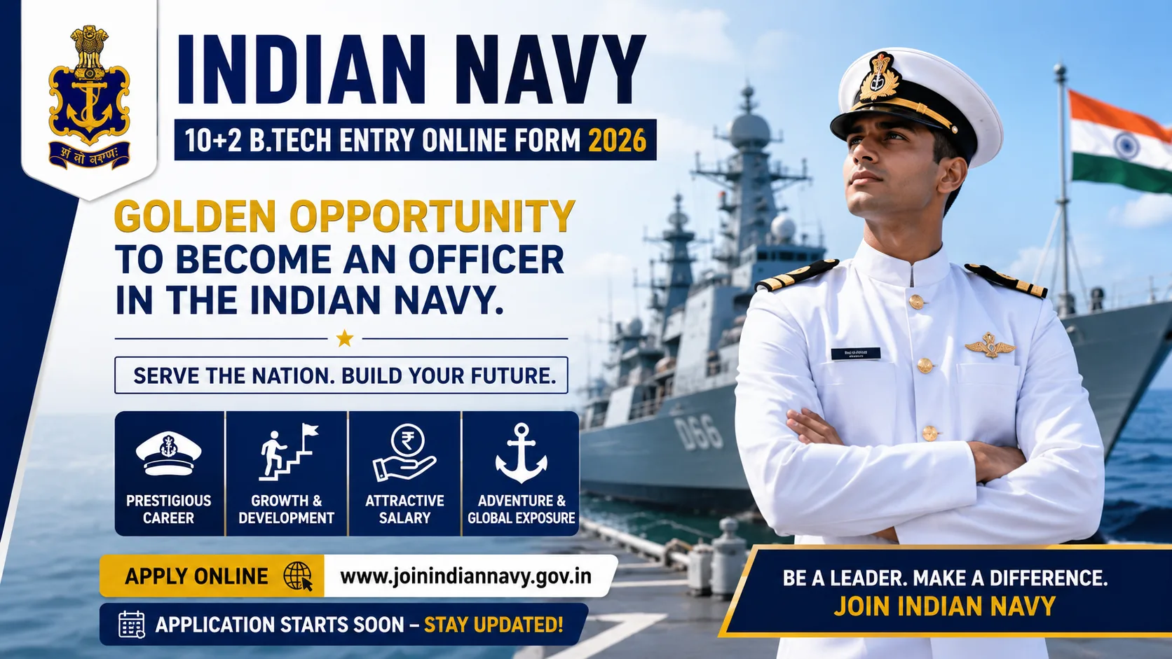 Navy BTech Admission 2026