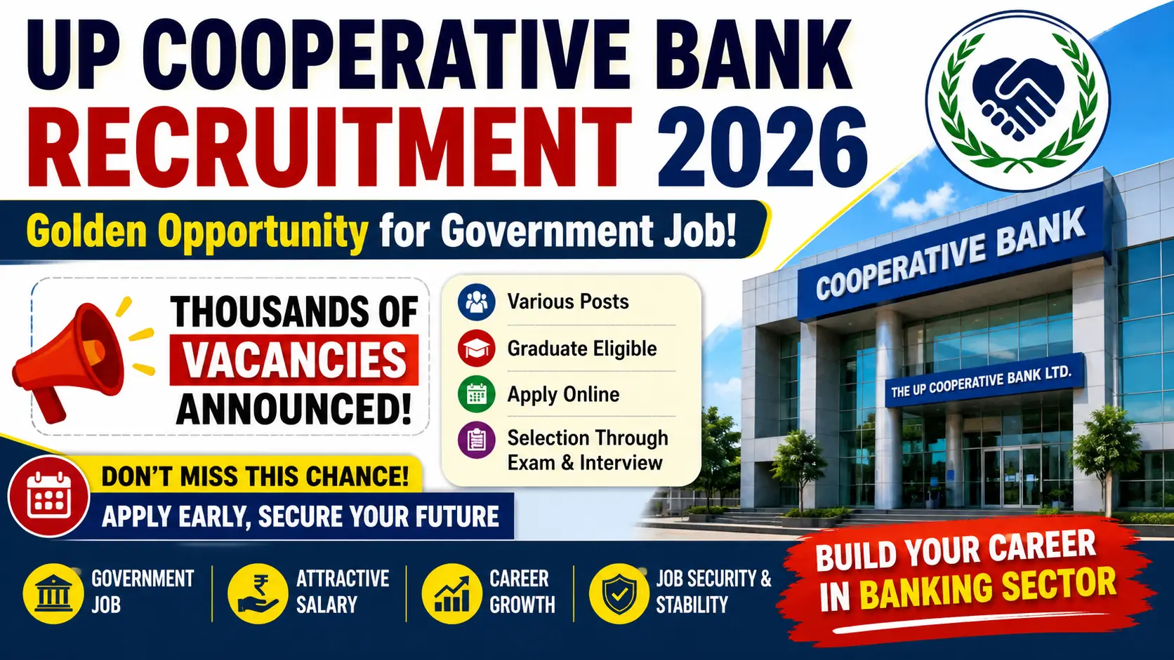 UP Cooperative Bank Recruitment 2026