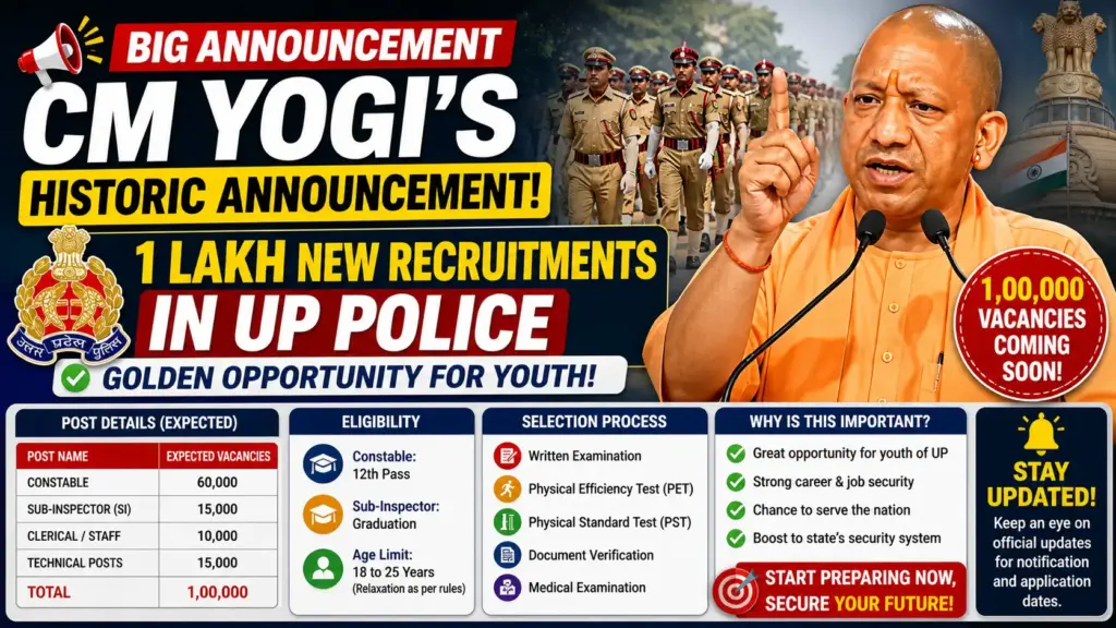 UP Police Bharti 2026