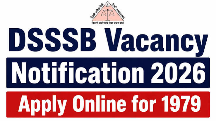 DSSSB Various Post Recruitment 2026