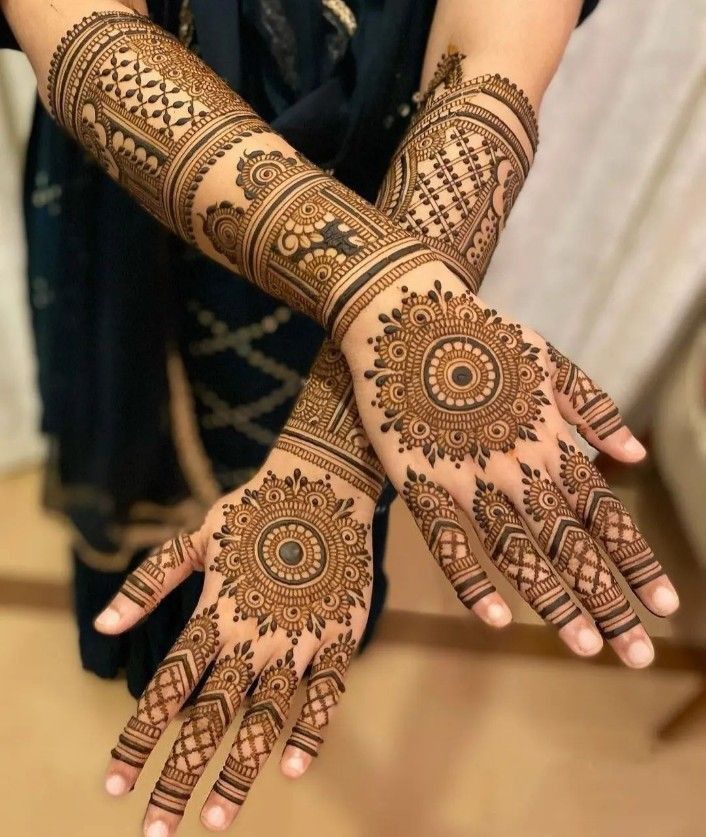 Mandala Bridal Mehndi same