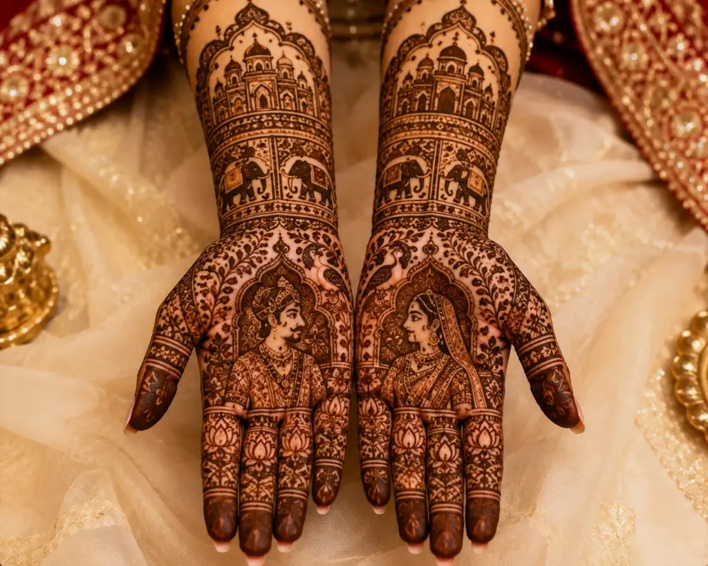 Royal Rajasthani Mehndi Design