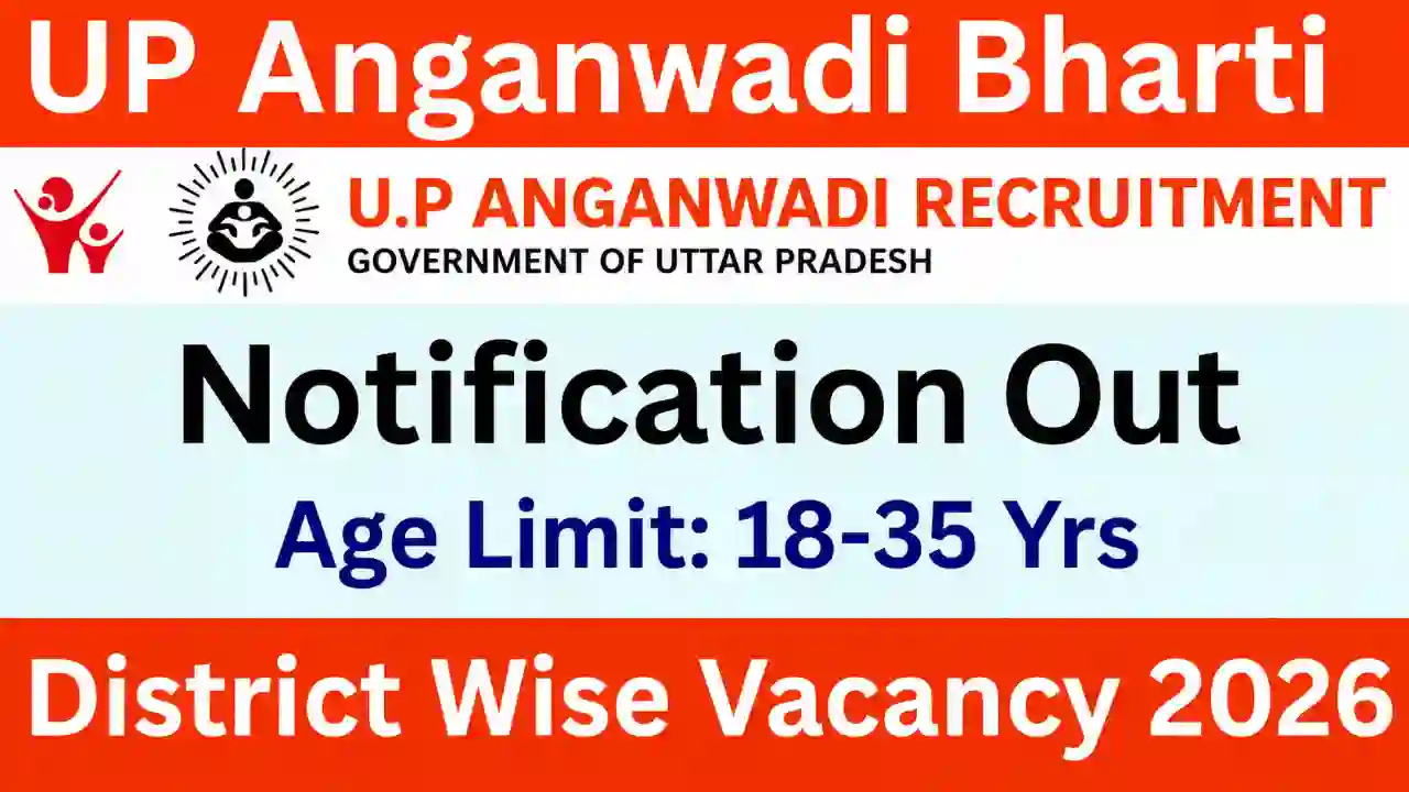 UP Lalitpur Anganwadi Worker Bharti 2026