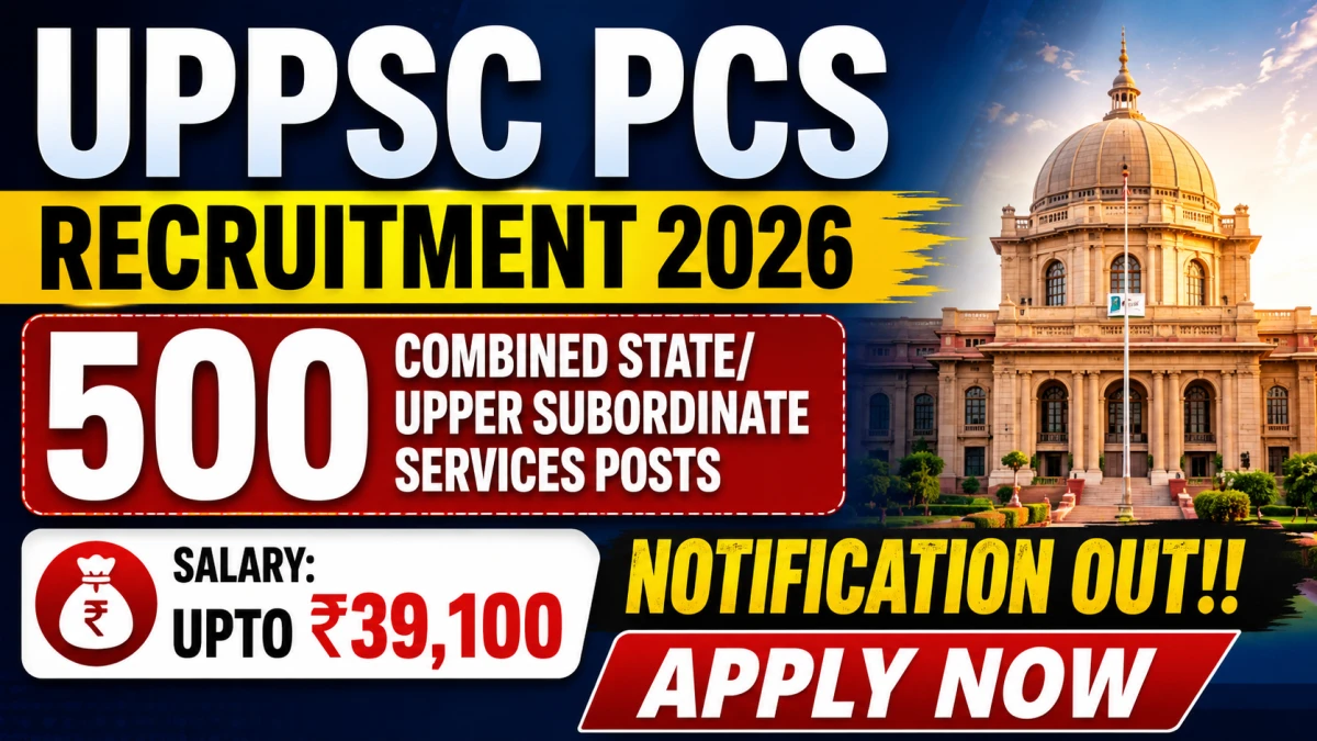 UPPSC Pre 2026 Online Form 2026
