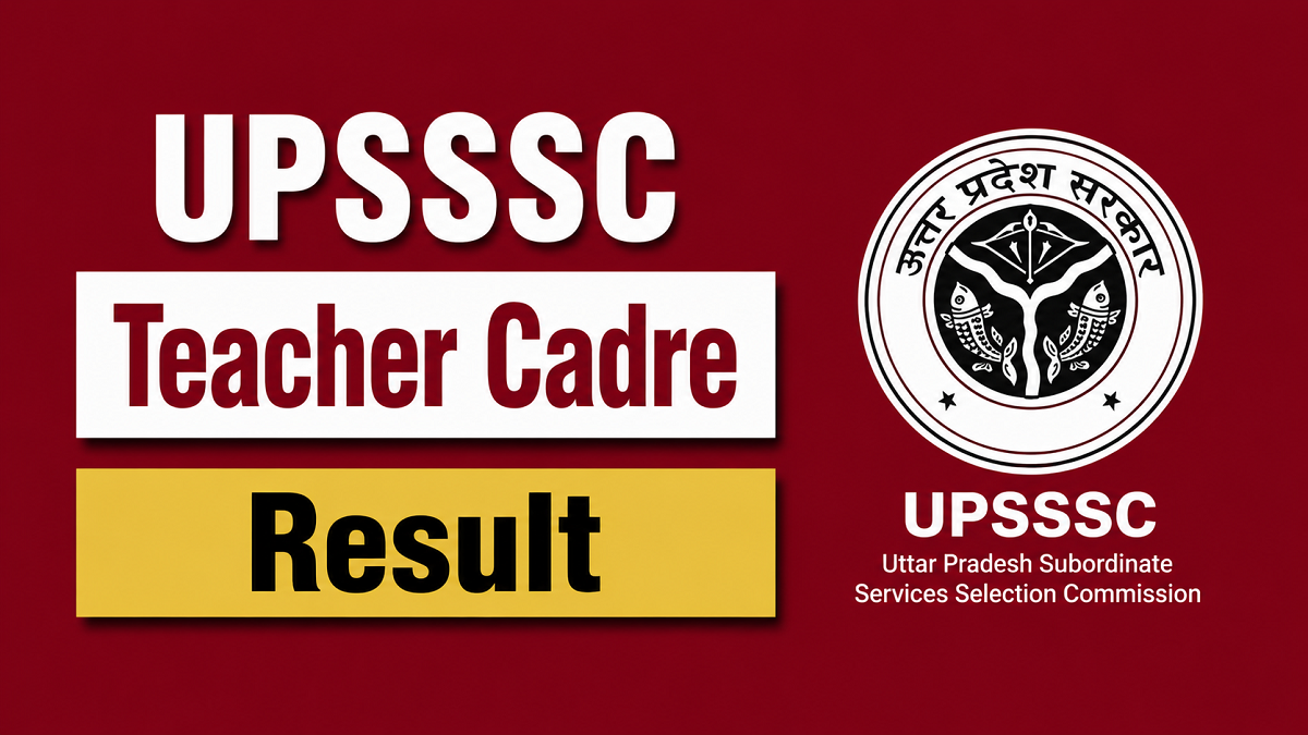 UPSSSC Teacher Cadre JTC Mains Exam Fee Payment 2026
