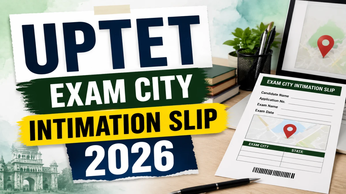 UPTET 2026 Exam City