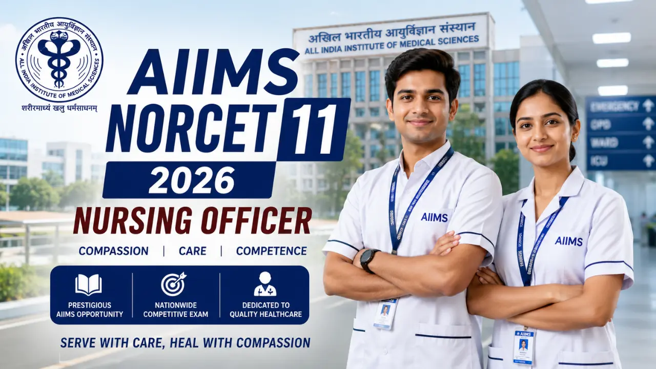 AIIMS NORCET Nursing Officer 11th Online Form 2026
