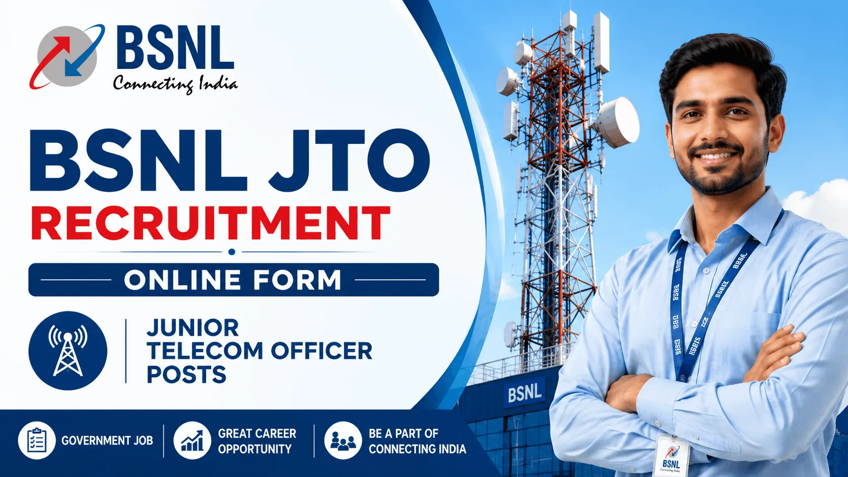 BSNL Junior Telecom Officer JTO Correction Form 2026