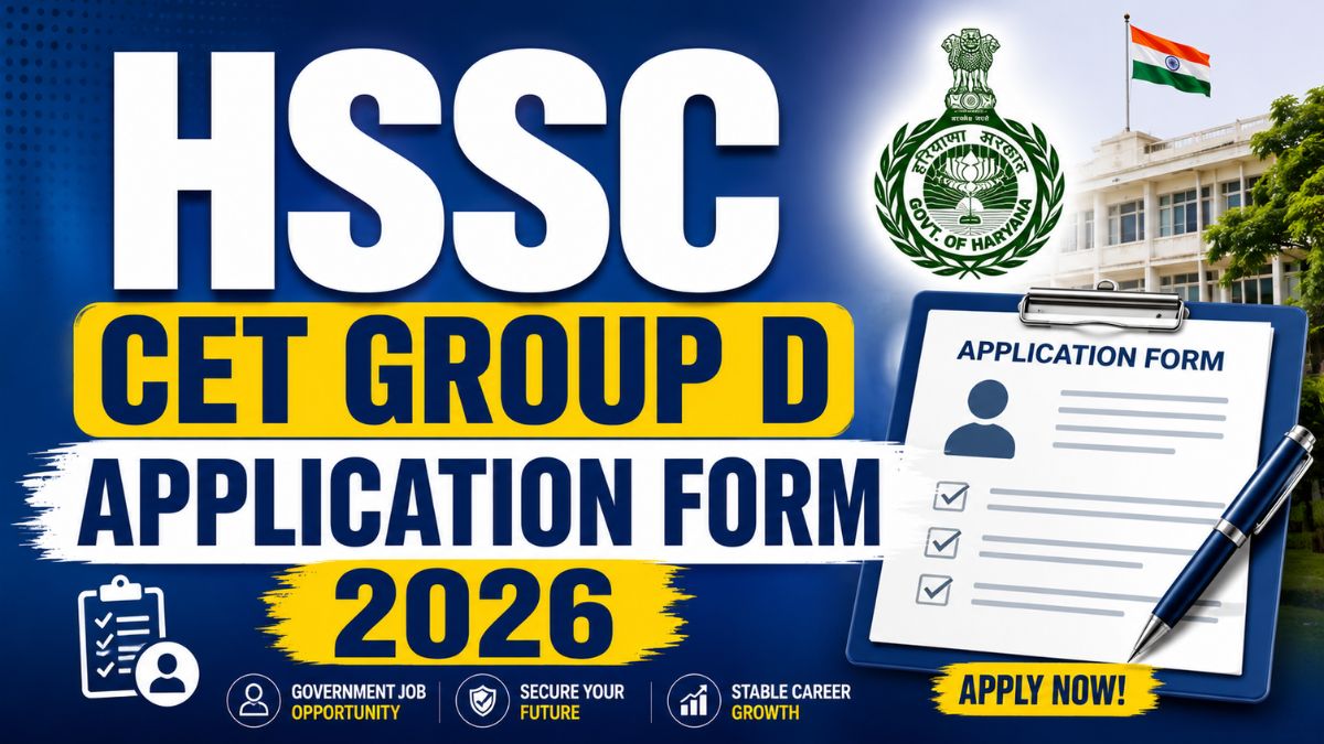 Haryana HSSC Group D CET Online Form 2026