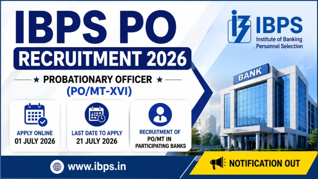 IBPS PO MT Online Form 2026