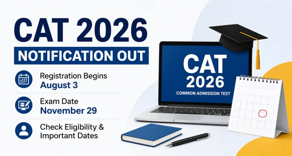 IIM CAT Admission Online Form 2026