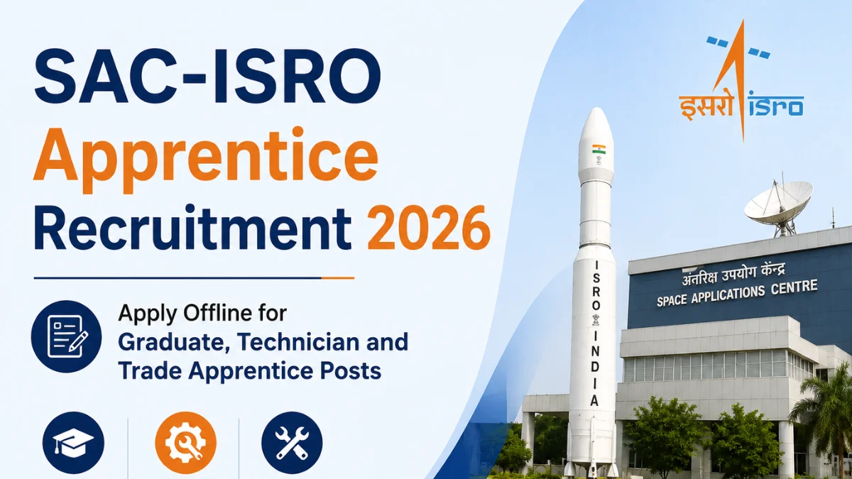 ISRO URSC Apprentice Online Form 2026