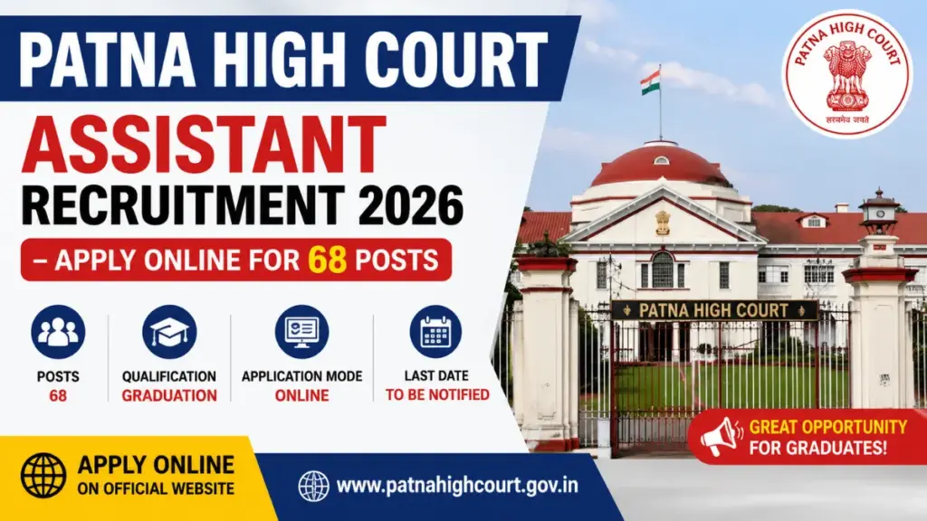 Patna High Court Assistant Online Form 2026 