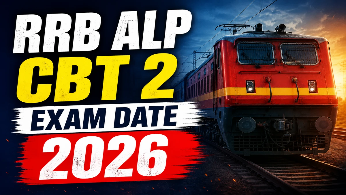 Railway RRB ALP CBT II Exam City 2026