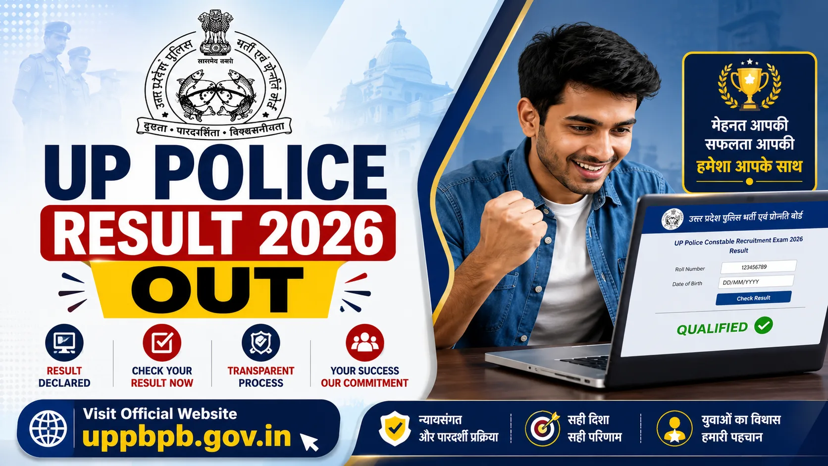 UP Police Constable Result 2026