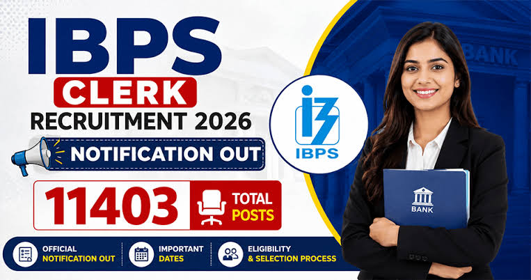 IBPS Clerk 16th Online Form 2026