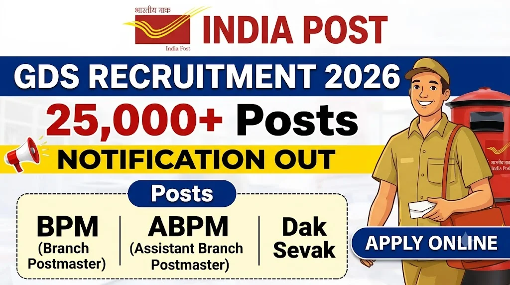 India Post GDS Online Form 2026
