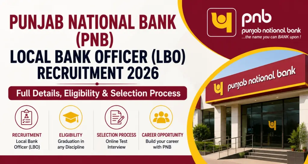 PNB LBO Online Form 2026