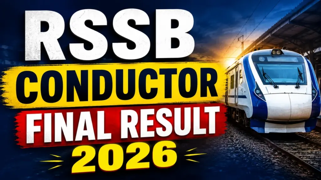RSSB Conductor 2024 Result with Cutoff Out