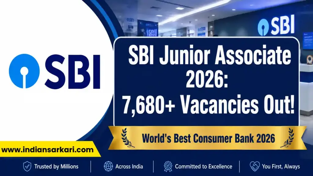 SBI Junior Associates Clerk Online Form 2026