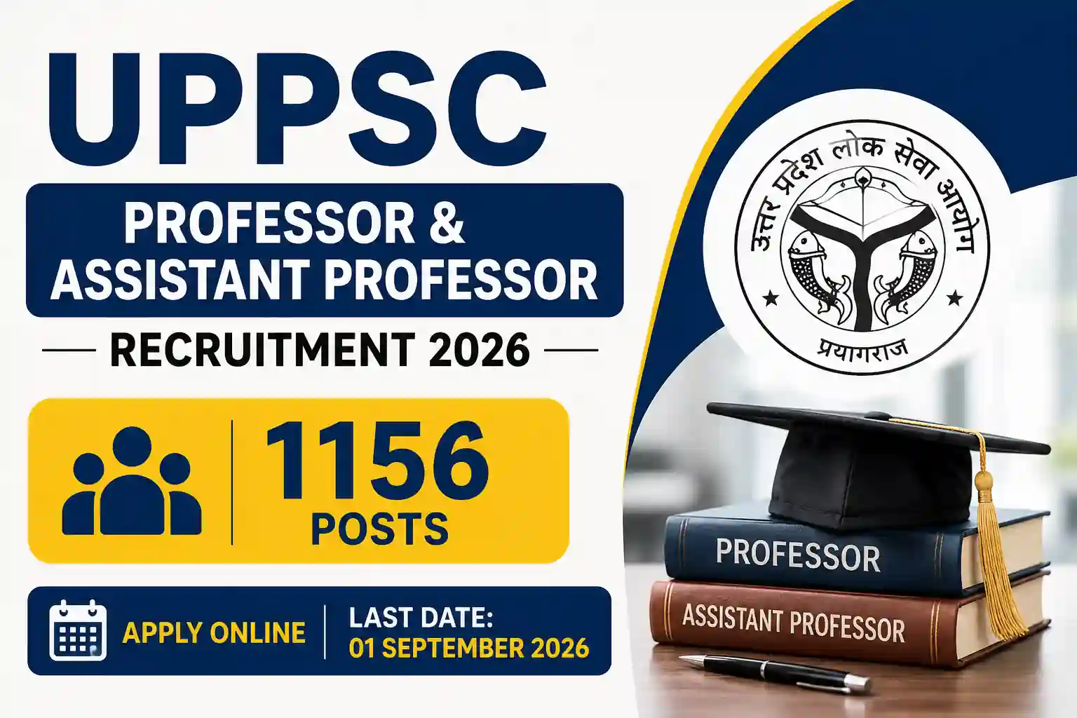 UPPSC Assistant Professor Vacancy 2026