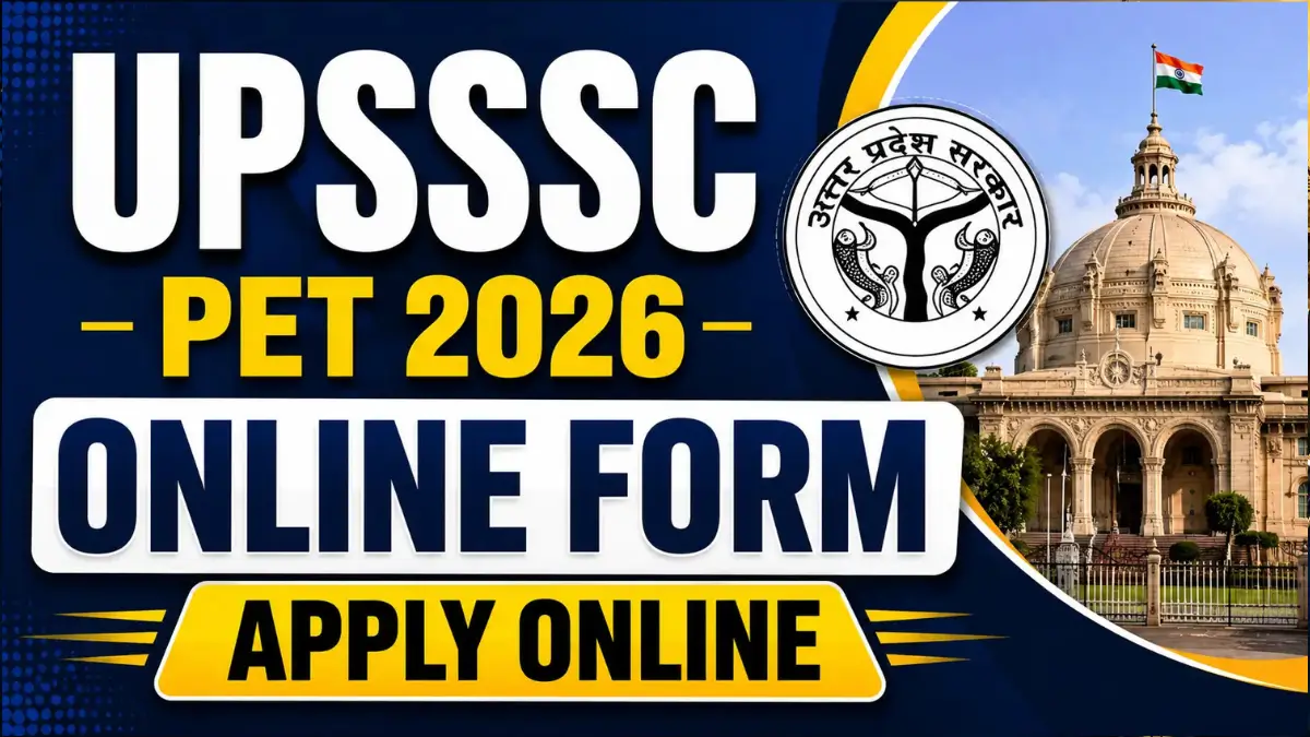 UPSSSC PET Online Form 2026