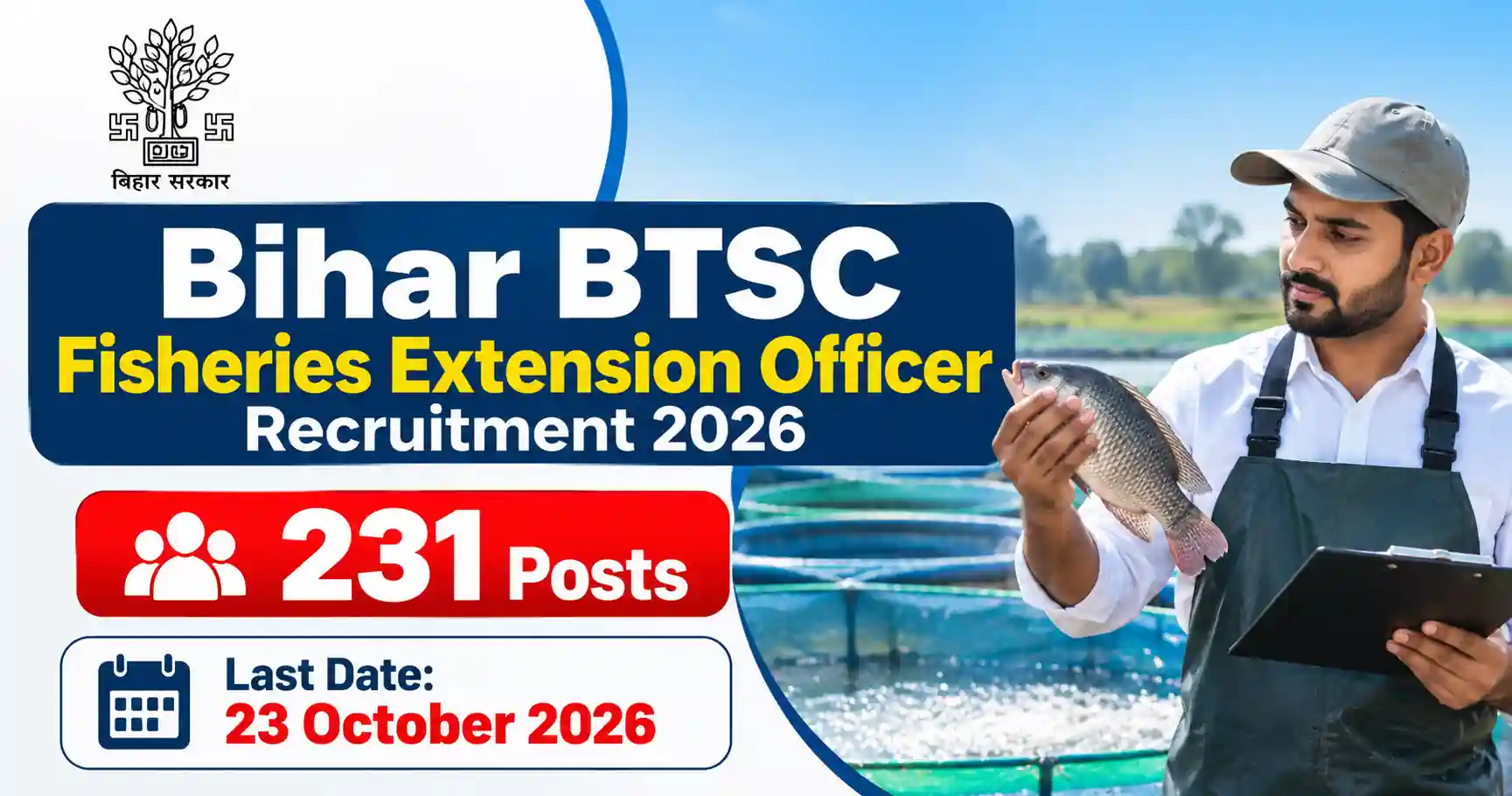 BTSC Fishery Extension Officer 2026
