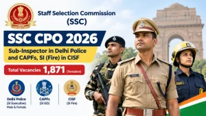 SSC CPO SI 2026 Exam Date
